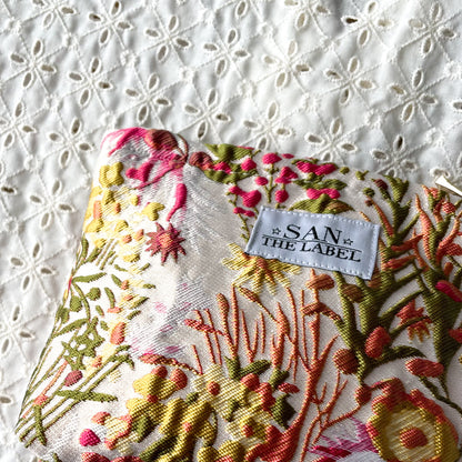 Emilie toilettas ★ roze & groen