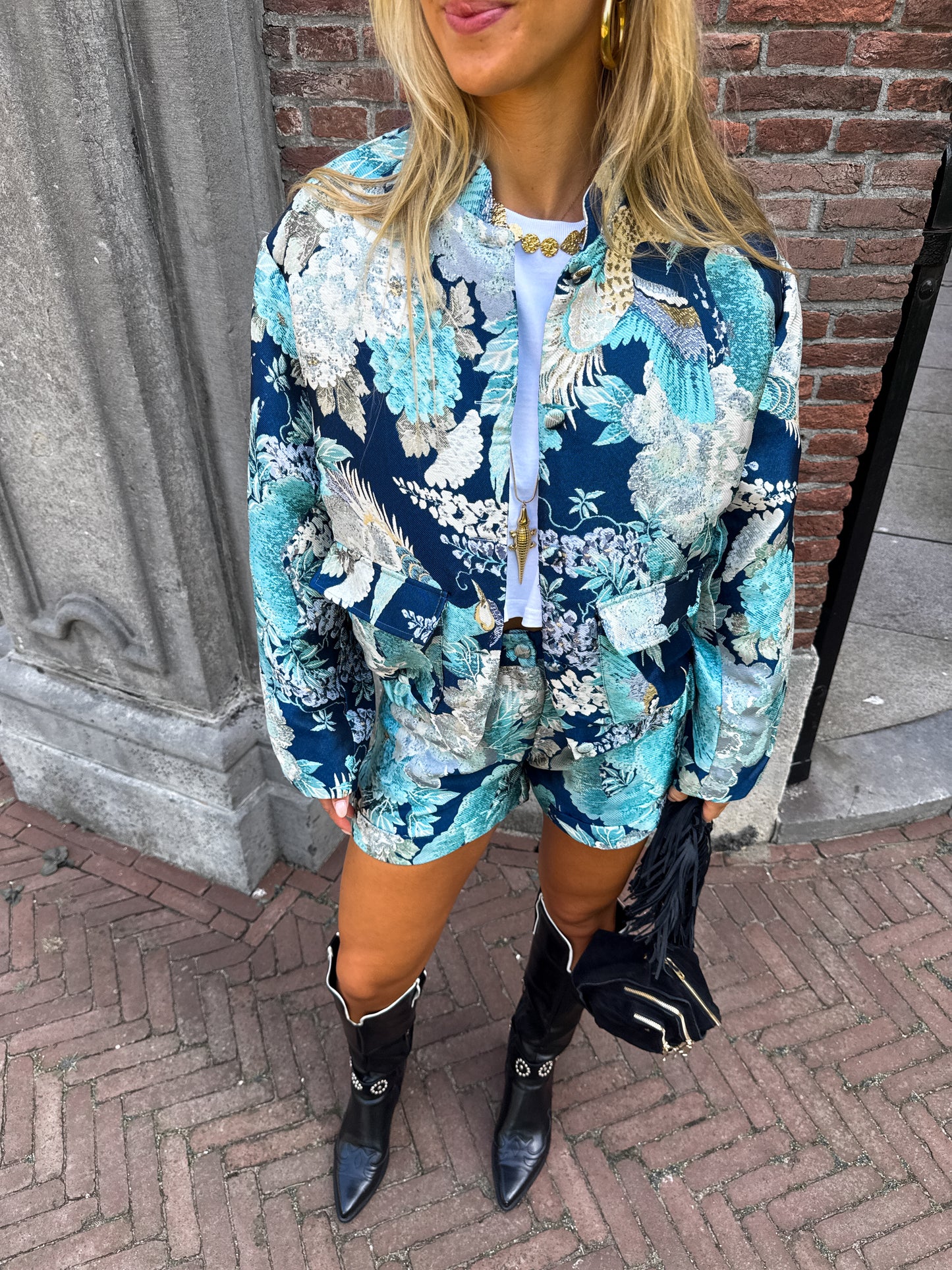 Bodi short ★ blauw