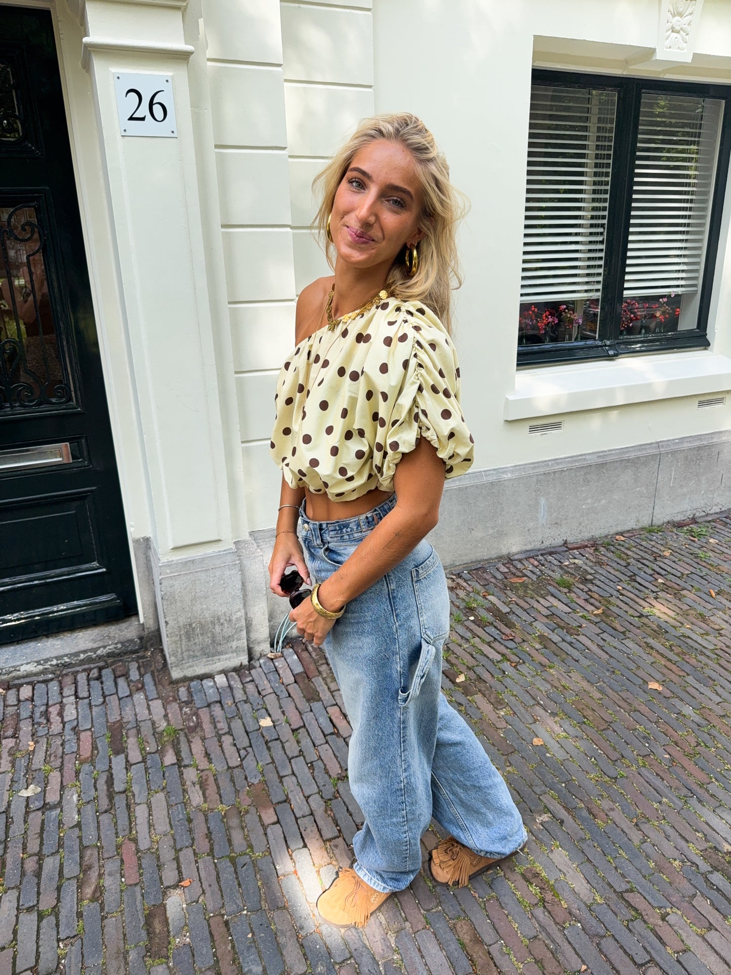 Lux top ★ geel