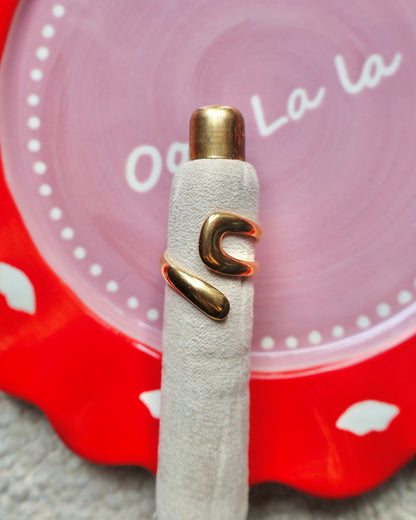 Isa ring ★ goud