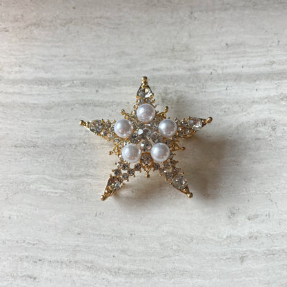 Sparkling ster broche