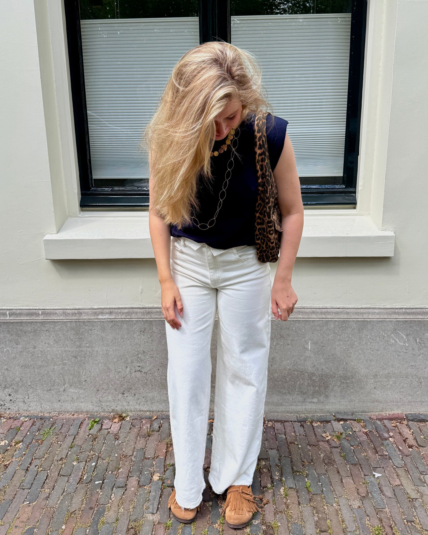 Mae top ★ navy