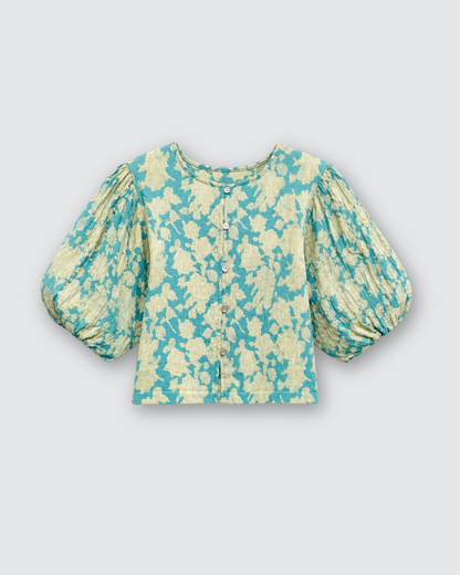 Faye top ★ turquoise