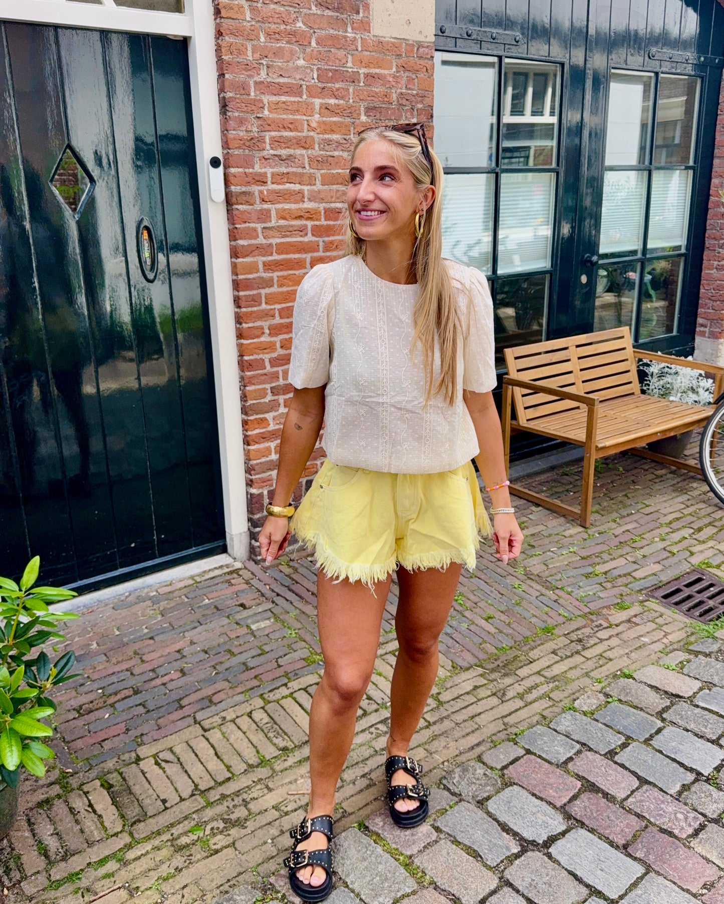 City girl short ★ geel
