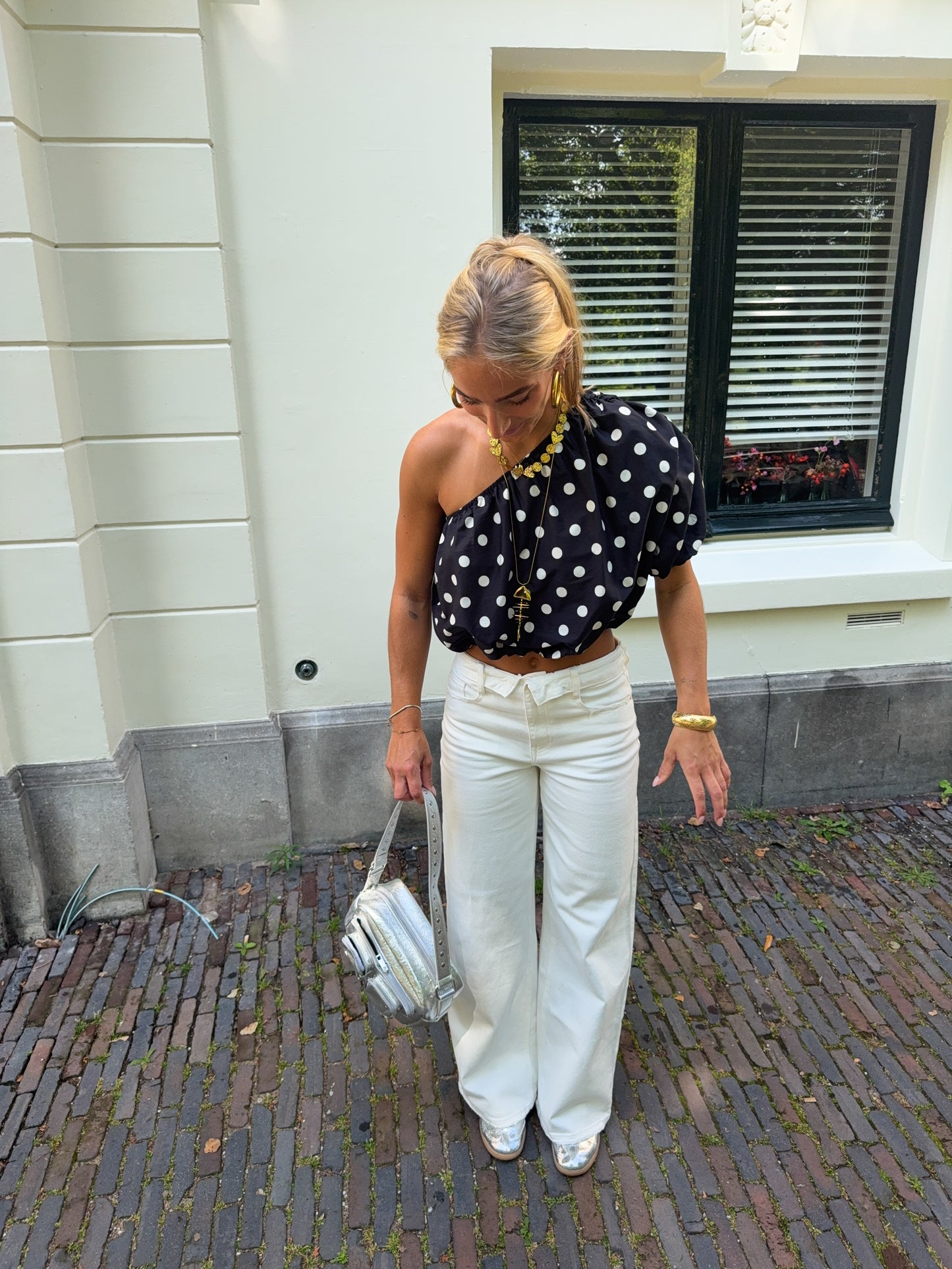 Lux top ★ zwart
