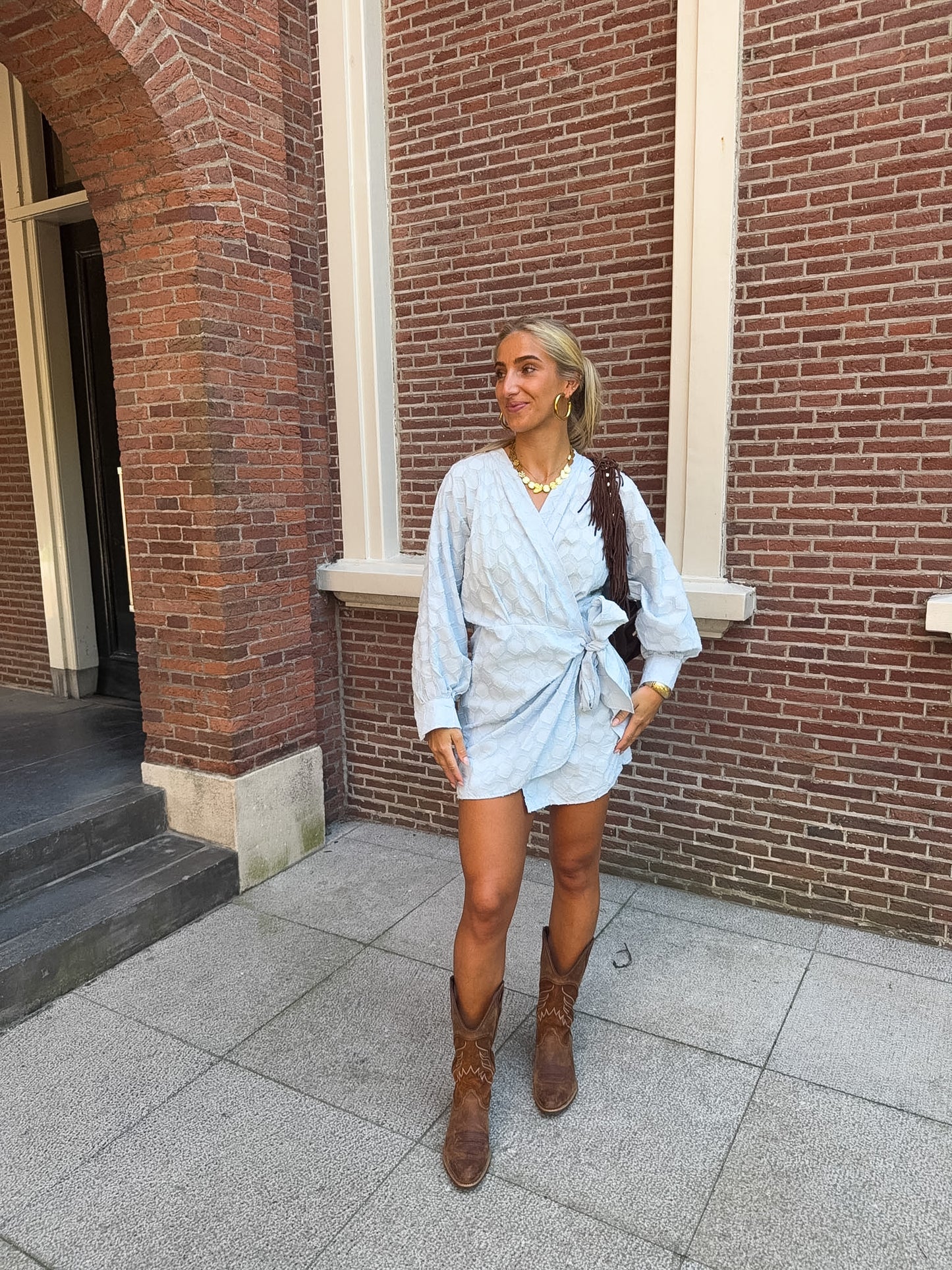 Julia jurk ★ blauw