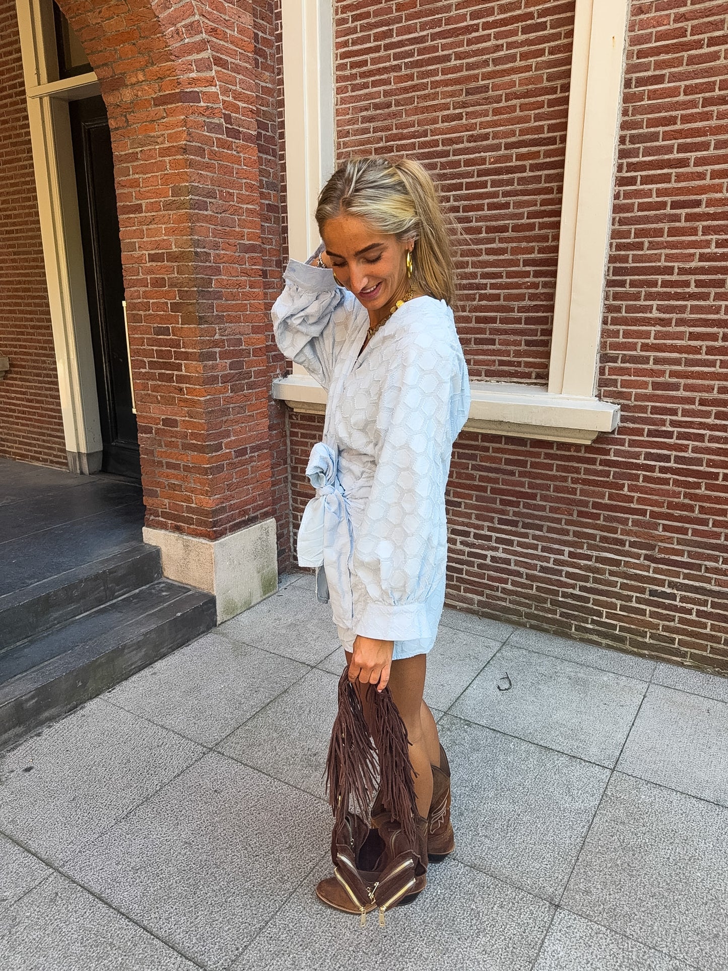 Julia jurk ★ blauw