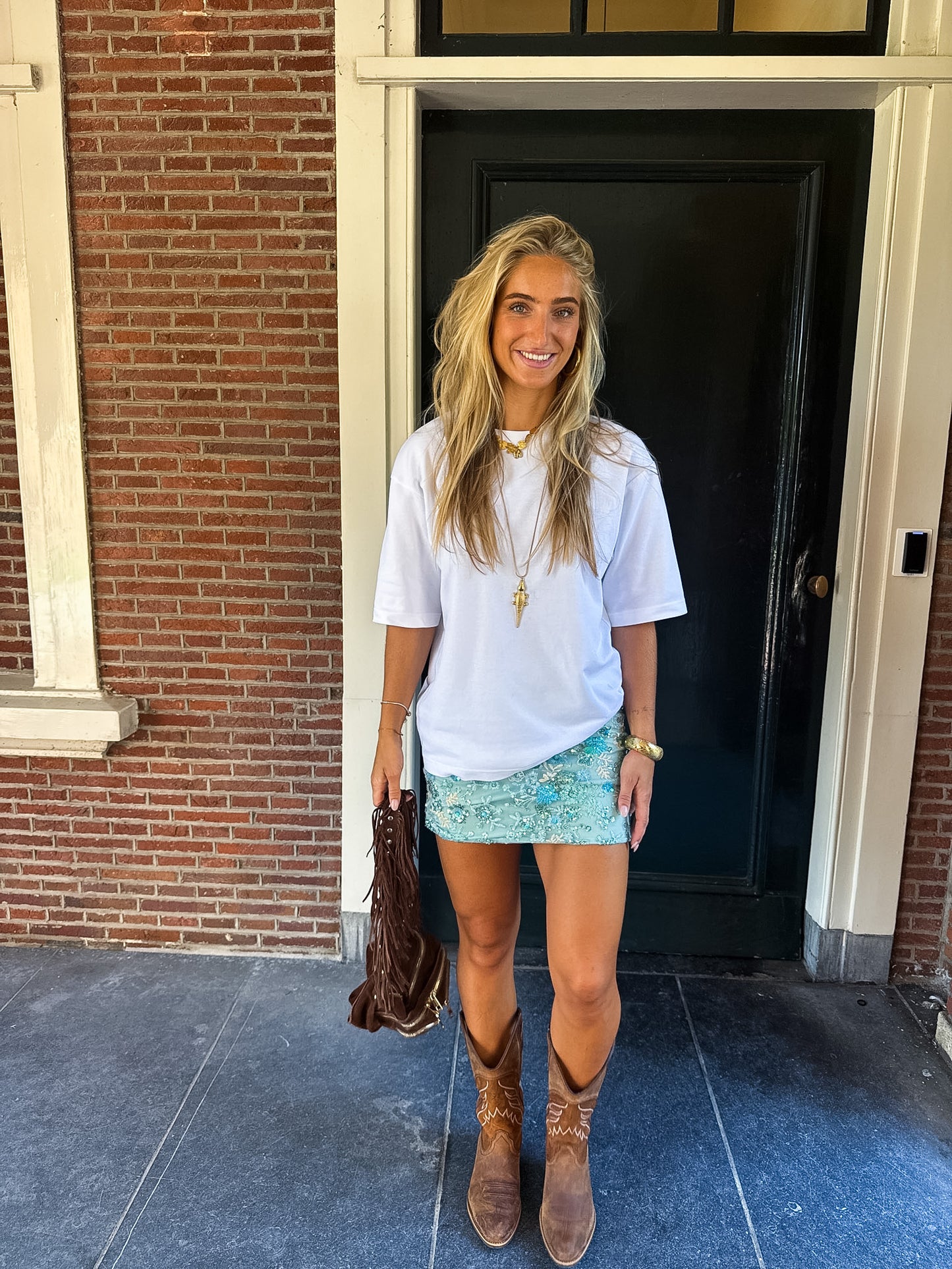 Skylar rok ★ turquoise