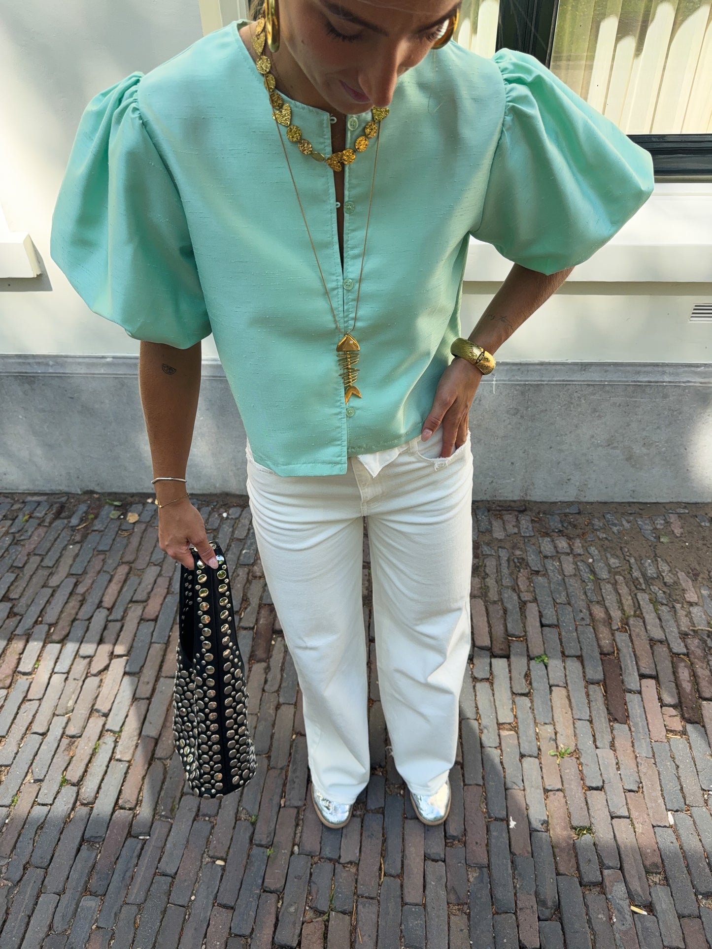Zoë top ★ mint