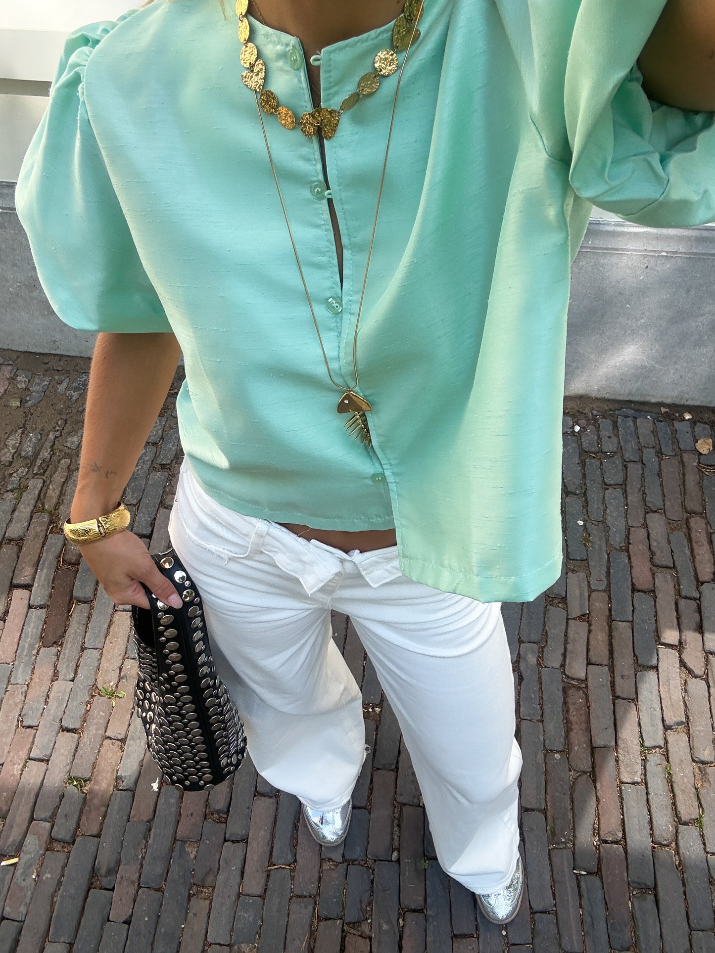 Zoë top ★ mint
