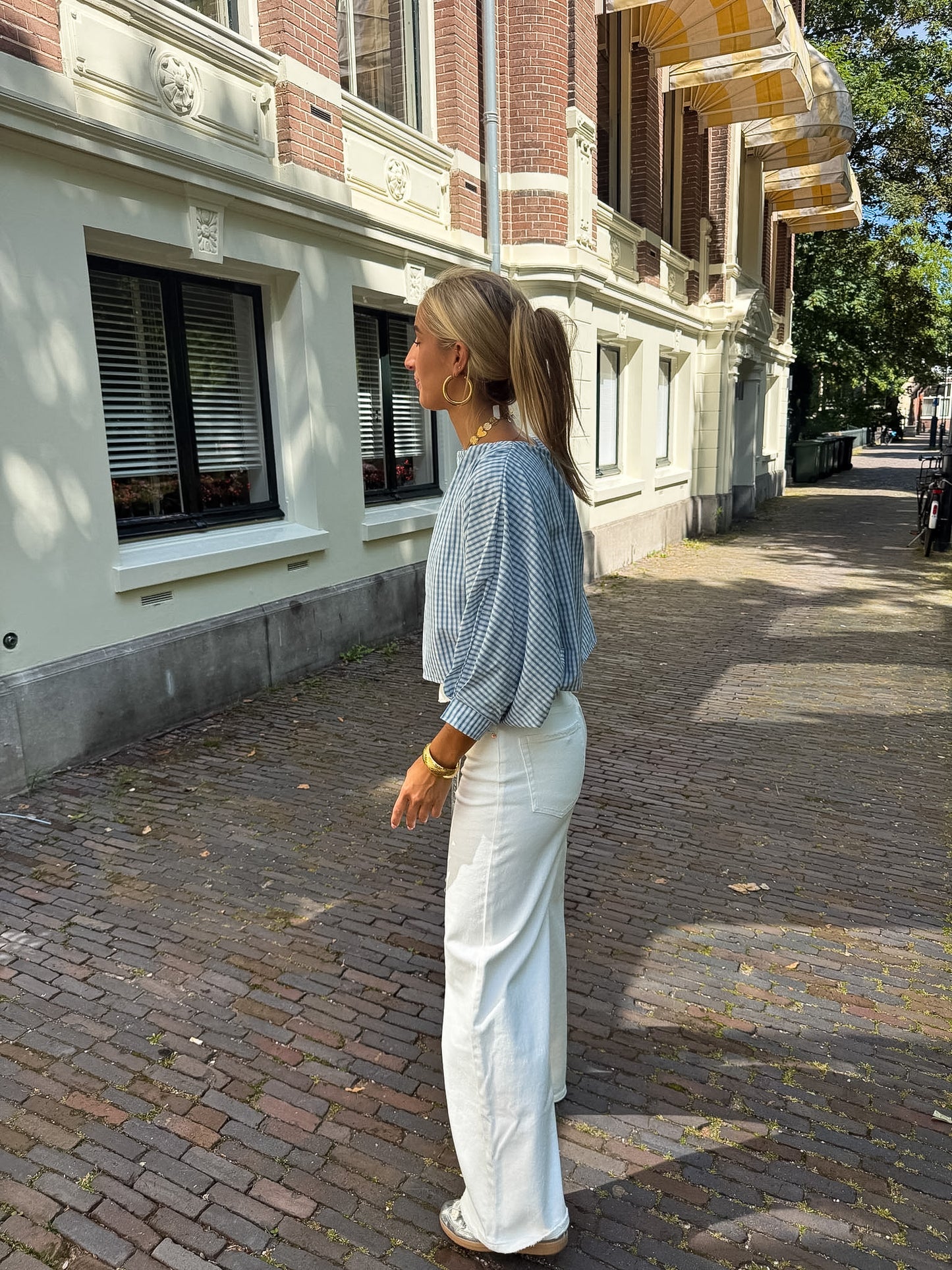 Emilia top ★ blauw