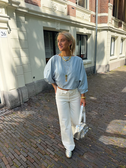Emilia top ★ blauw