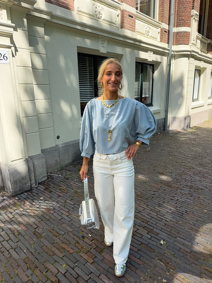 Emilia top ★ blauw