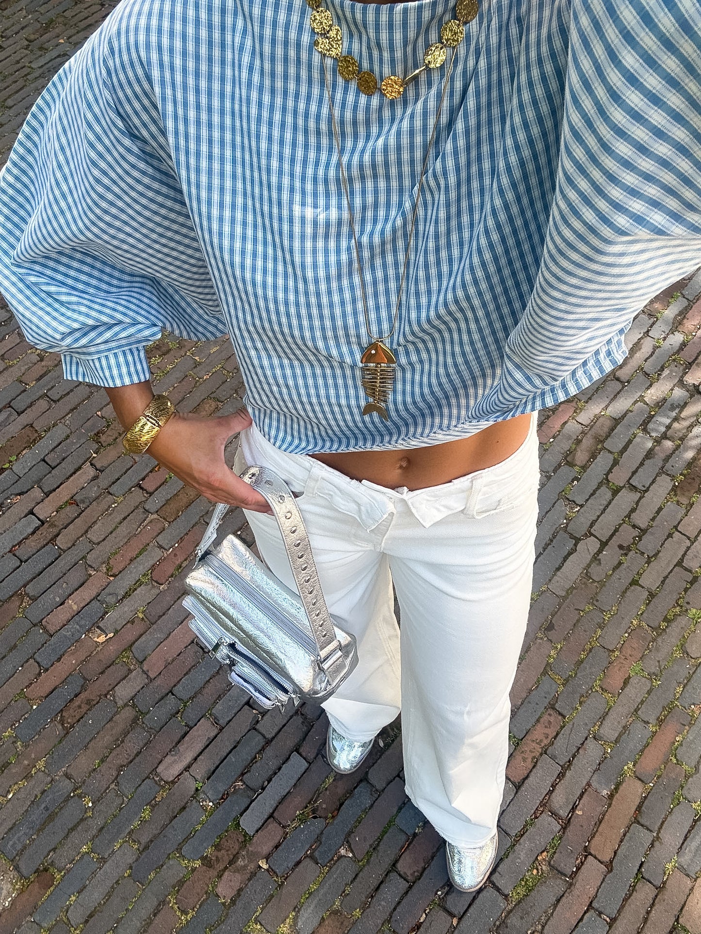 Emilia top ★ blauw
