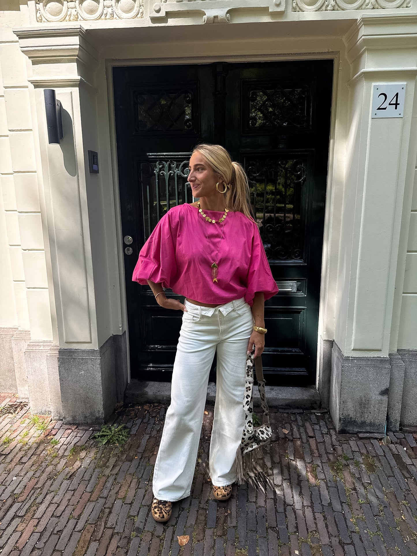 Juna blouse ★ roze