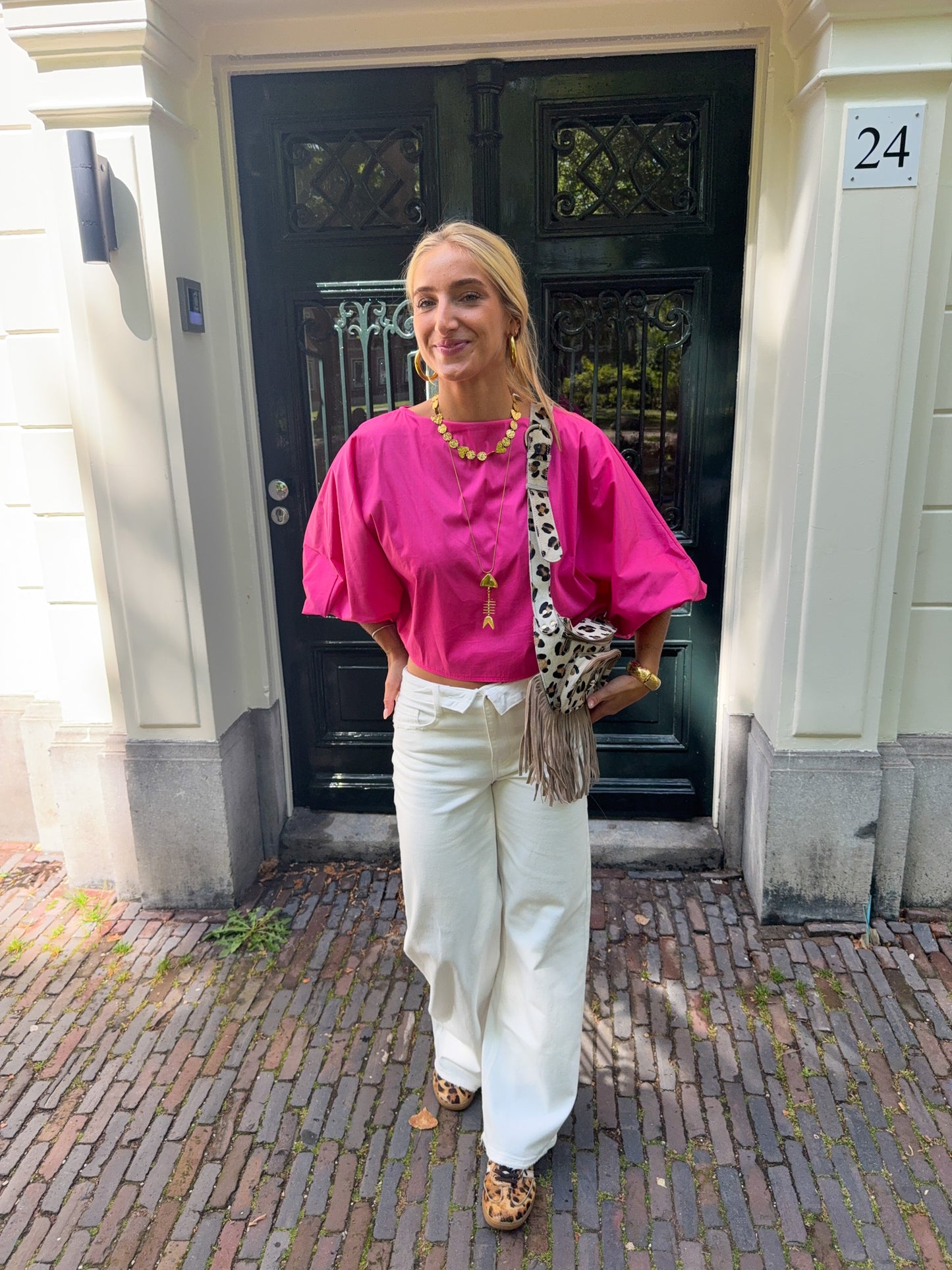 Juna blouse ★ roze