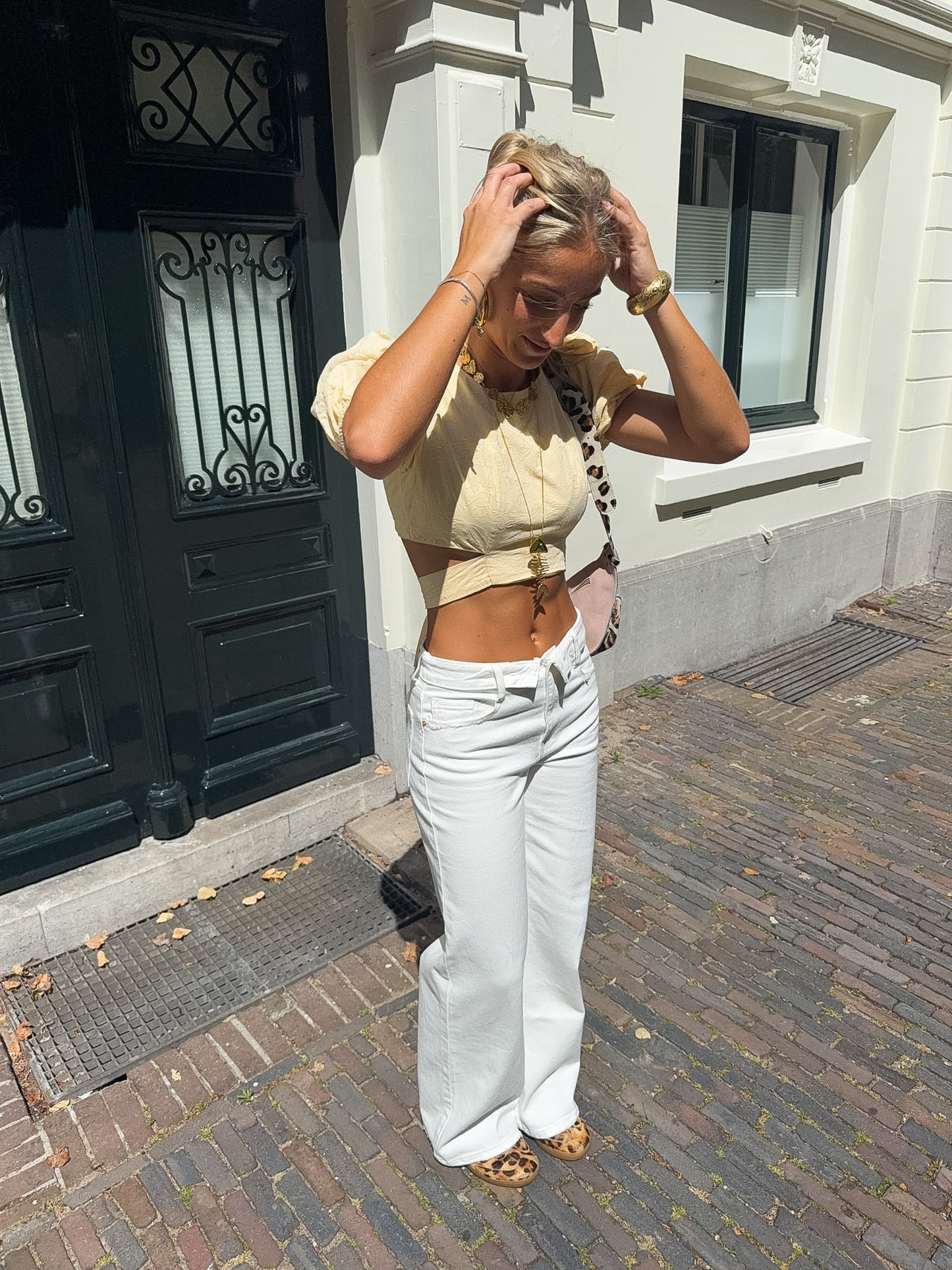 Lizzy top ★ geel