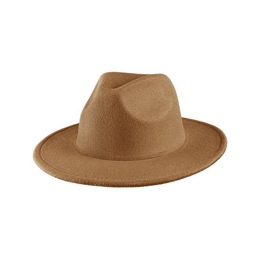Fedora hoed bruin