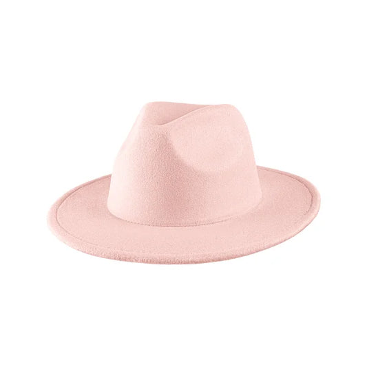 Fedora hoed roze