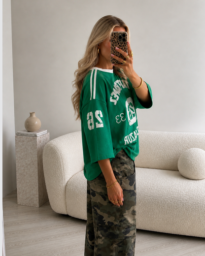 Saint-tropez sporty t-shirt ★ Groen