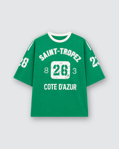 Saint-tropez sporty t-shirt ★ Groen