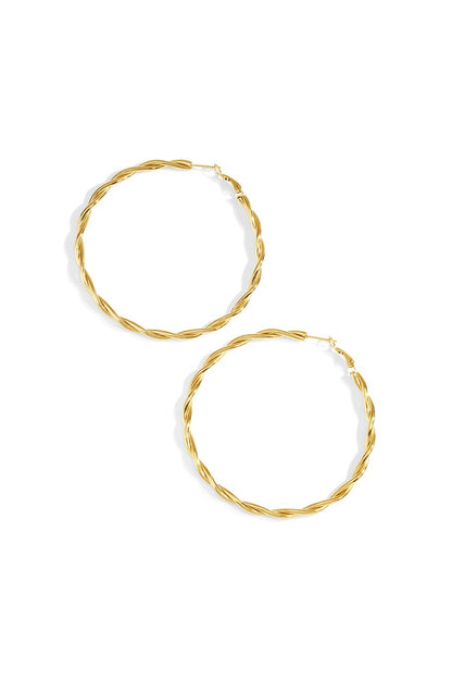 Twisted hoops XL
