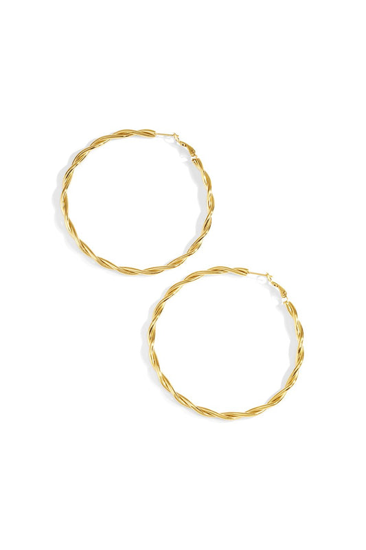 Twisted hoops XL